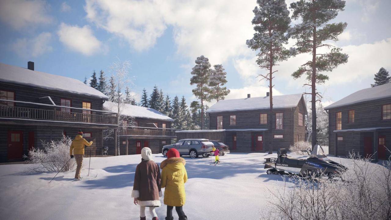 Parkstigens Fjaellby - Kavan Funäsdalen المظهر الخارجي الصورة