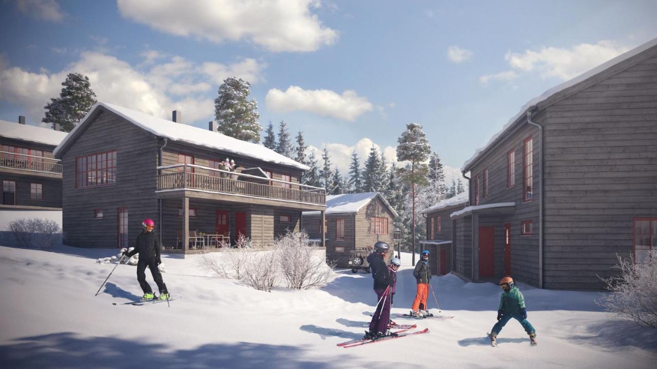 Parkstigens Fjaellby - Kavan Funäsdalen المظهر الخارجي الصورة