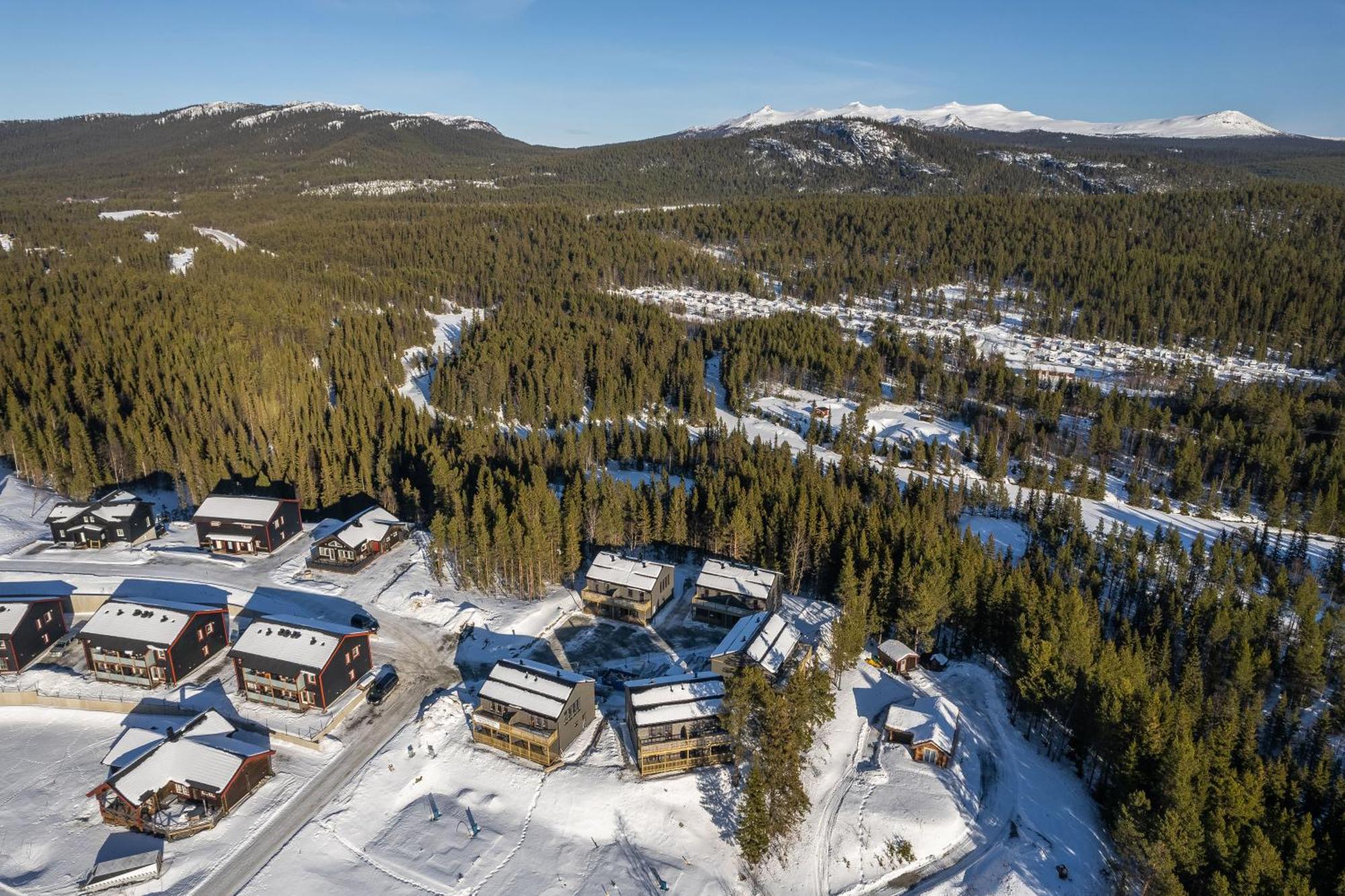 Parkstigens Fjaellby - Kavan Funäsdalen المظهر الخارجي الصورة