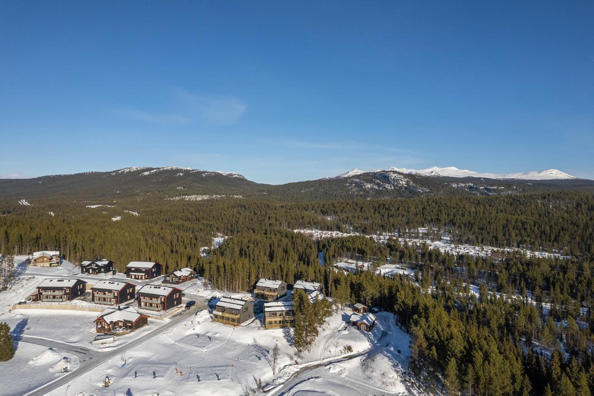 Parkstigens Fjaellby - Kavan Funäsdalen المظهر الخارجي الصورة